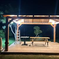 Gazebo varie misure legno lamellare