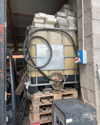 Cubo cisterna 1000 litri (IBC)