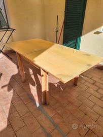 TAVOLO LEGNO 4/8 POSTI