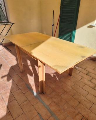 TAVOLO LEGNO 4/8 POSTI
