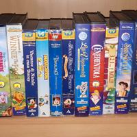 VIDEOCASSETTE VHS film classici disney
