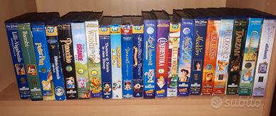 VIDEOCASSETTE VHS film classici disney