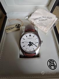 orologio automatico Armand Nicolet MH2 fasi lunari