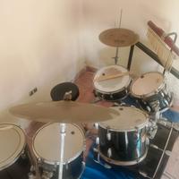 Batteria Pearl Export con Rack 