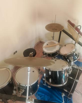 Batteria Pearl Export con Rack 