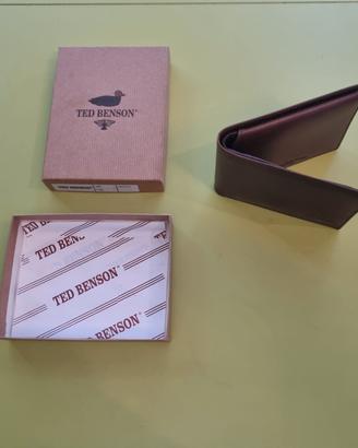Portafoglio nuovo in cuoio Ted Benson