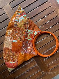 Borsa indiana con strass