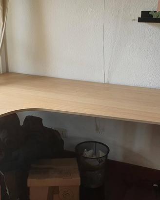 Scrivania angolare Ikea 160x110 cm