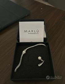 Set orecchino e bracciale