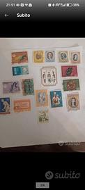 17 francobolli italiani usati del 1977