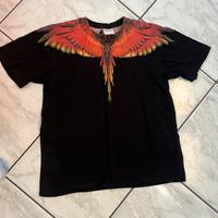 Maglia Marcelo burlon rossa e nera