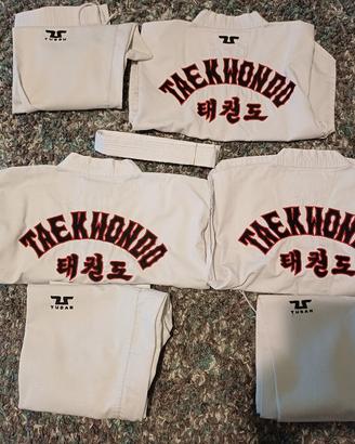 Dobok taekwondo Tusah misure 120.130.140 .