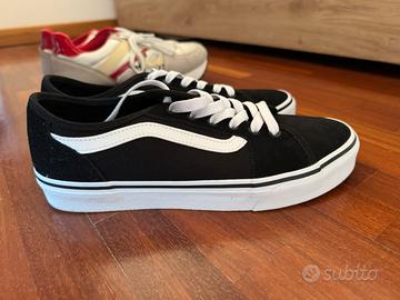Sneakers  nere stile vans- casual e comode