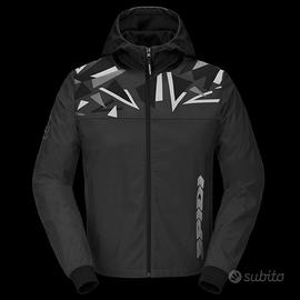 Giacca in Tessuto Spidi Hoodie Evo Sport GRIGIO