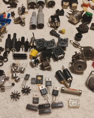 Componenti elettrici 1960 per radio