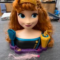 Frozen busto Anna acconciature capelli