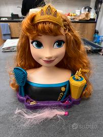 Frozen busto Anna acconciature capelli