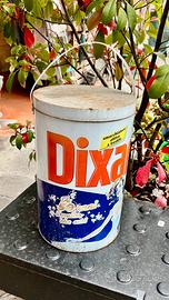 Barattolo in latta DIXAN vintage