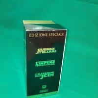 GUERRE STELLARI trilogia VHS