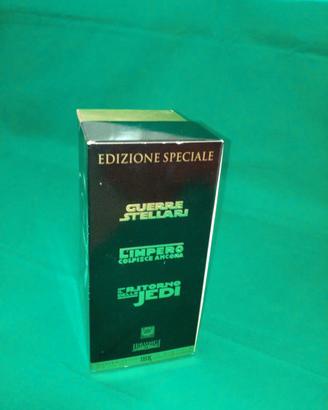 GUERRE STELLARI trilogia VHS