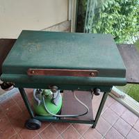bbq grill a gas con pietra ollare barbecue