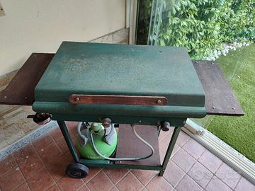 bbq grill a gas con pietra ollare barbecue