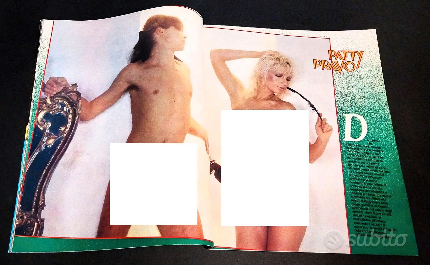 PATTY PRAVO nuda foto hard in MEN n. 18 1983 - Libri e Riviste In vendita a  Roma