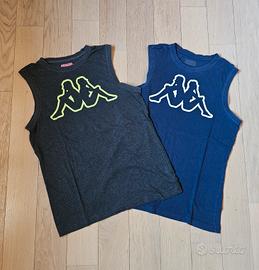 Coppia canotte Kappa uomo (tg. L) 