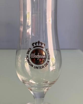 Vintage Bicchiere/Boccale birra Warsteiner 0,4 l