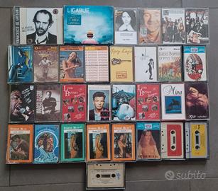33 cassette musicali originali