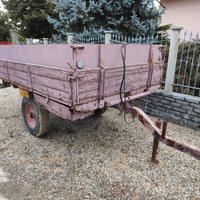 Rimorchio agricolo ribaltabile omologato