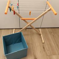 Stendino Giocattolo Legno