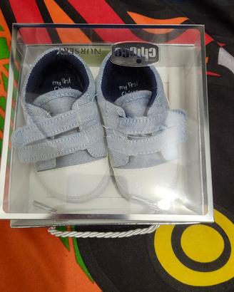 scarpe chicco numero 19 senza suola bimbo