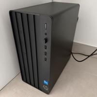 Postazione PC HP i5 (12ª Gen) + Monitor Curvo 24"