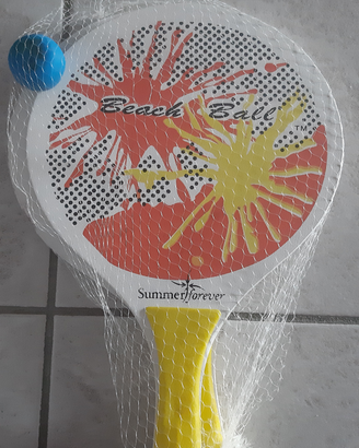 Set di due racchette di tennis da spiaggia