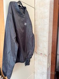 Sauna kit maglia e pantalone Leone grigio scuro XL