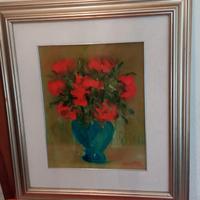 quadro Nino Brescia anno 1967 controfirmato