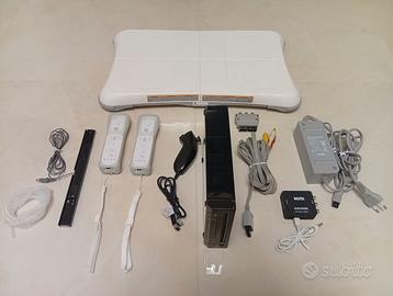 Nintendo Wii + balance + altri accessori