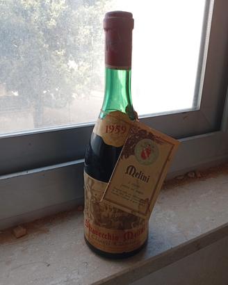 stravecchio melini chianti classico. datato 1959