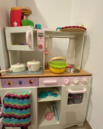 CUCINA IN LEGNO PER BAMBINI