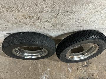 Gomme e cerchi cromati Vespa px
