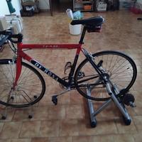 bicicletta da corsa de rosa