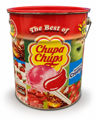 Contenitore in latta Chupa Chups