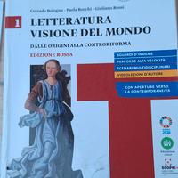 Libro di testo LETTERATURA VISIONE DEL MONDO