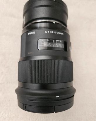 Obiettivo Sigma Art 50mm