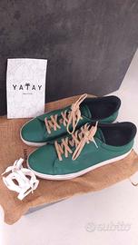 Sneakers scarpe YATAY verde uomo 43
