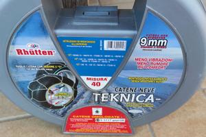 Catene da neve Rhütten Teknica Misura 40 - 9mm