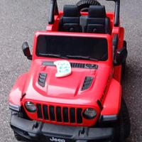 Macchina Elettrica per Bambini 12V Jeep Rubicon