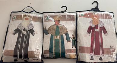 3 Costumi Adulti Re Magi completi