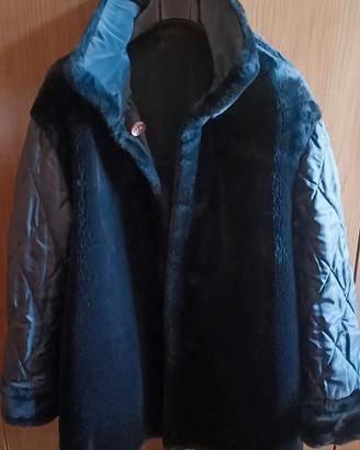 Cappotto con pelliccia Double face.